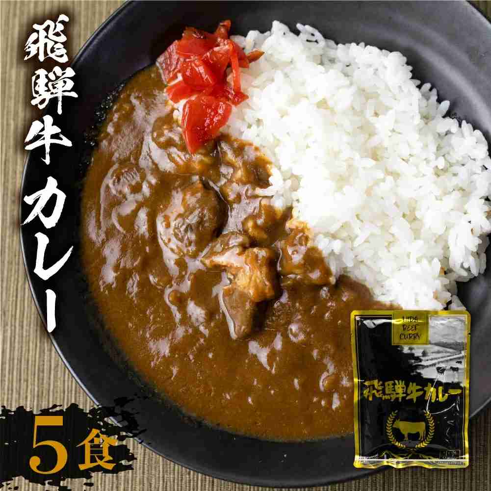 飛騨牛カレー (5袋)