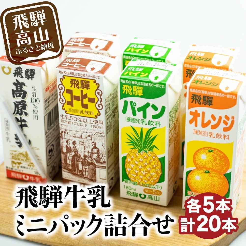 飛騨コーヒー　飛騨オレンジ　飛騨パイン アソート 飲み比べ 20本セット